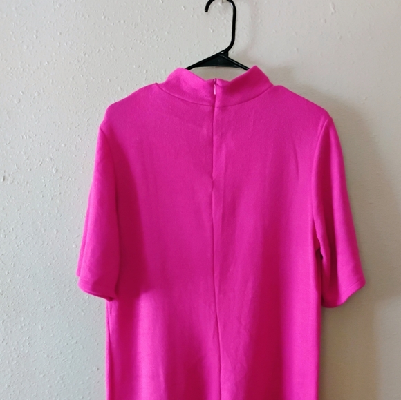 Zara Mini Dress in Vibrant Pink - Picture 5 of 5